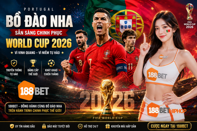 Bồ Đào Nha World Cup 2026: Liệu Có Cơ Hội Đoạt Chức Vô Địch? 1 Bồ Đào Nha World Cup 2026 với thông tin chi tiết của 188BET SANTAGERTRUDIS