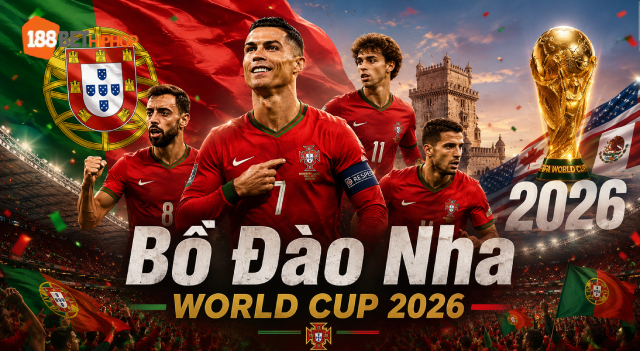 Bồ Đào Nha World Cup 2026: Liệu Có Cơ Hội Đoạt Chức Vô Địch? 2 Khám phá hành trình của Bồ Đào Nha World Cup 2026 cùng 188BET SANTAGERTRUDIS